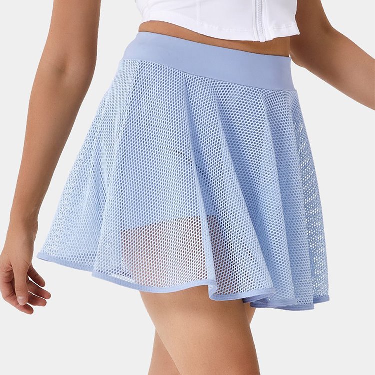 Mesh Athletic Skirt